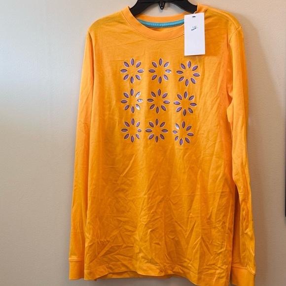 Nike Big Kids Sportswear Relaxed-Fit Printed Long-Sleeve T-Shirt Tee-shirt XL - Picture 7 of 11